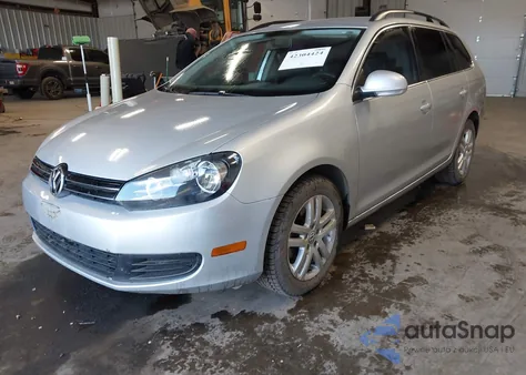 2012 Volkswagen Jetta Sportwagen 2.0L Tdi z USA, uszkodzony, nr VIN 3VWPL7AJ3CM678830